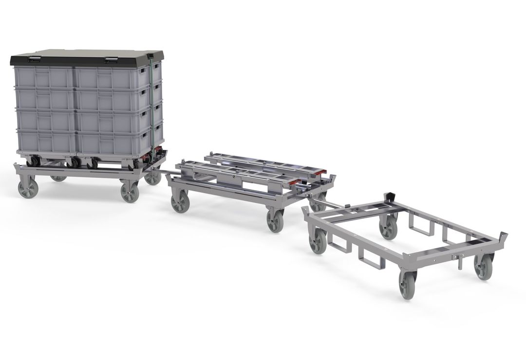 Feil rolltainer auf der Logimat 2026: Adapterpalette reduziert interne Transporte Feil rolltainer auf der Logimat 2026: Adapterpalette reduziert interne Transporte