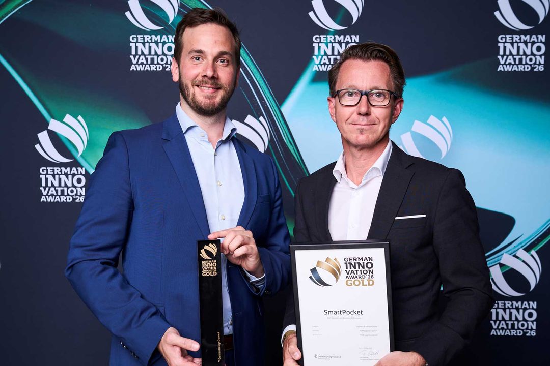 German Innovation Award 2026: Gold in zwei Kategorien für `SmartPocket´ German Innovation Award 2026: Gold in zwei Kategorien für `SmartPocket´