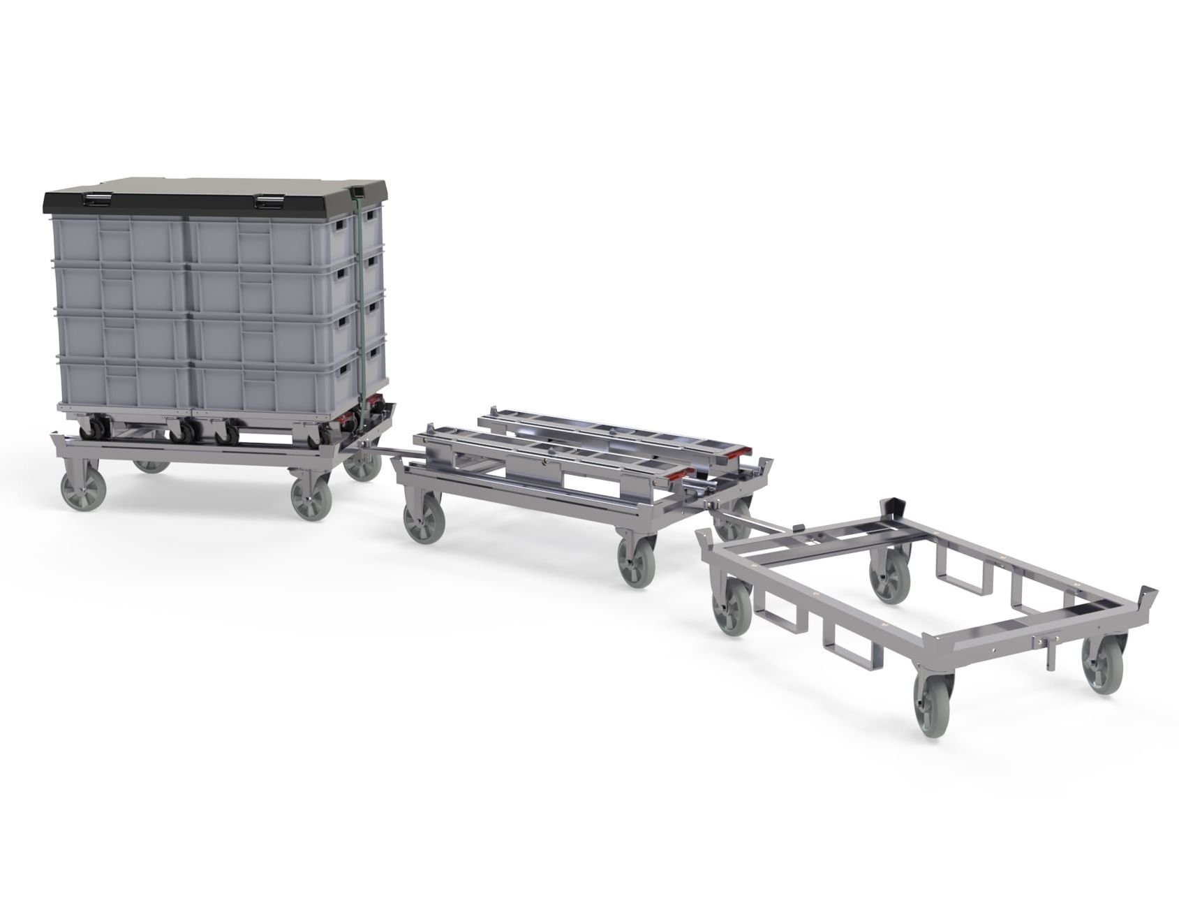 Feil rolltainer auf der Logimat 2026: Adapterpalette reduziert interne Transporte