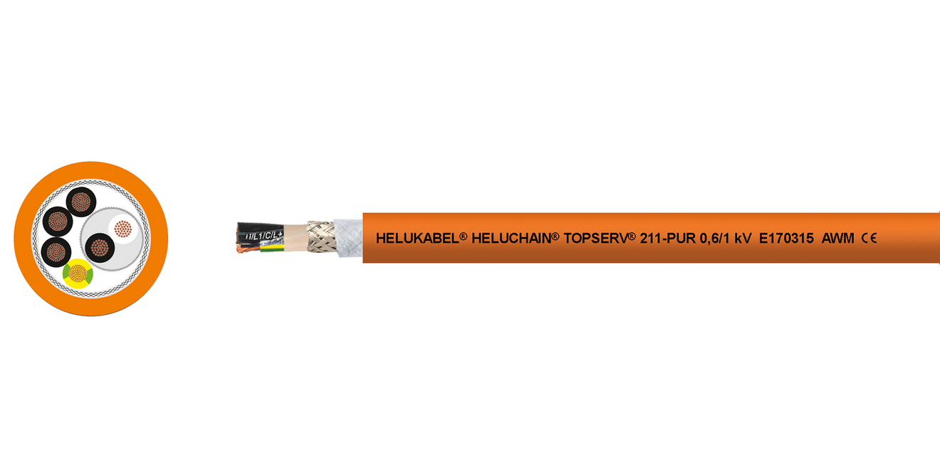 Helukabel: New servo cables for cable carriers