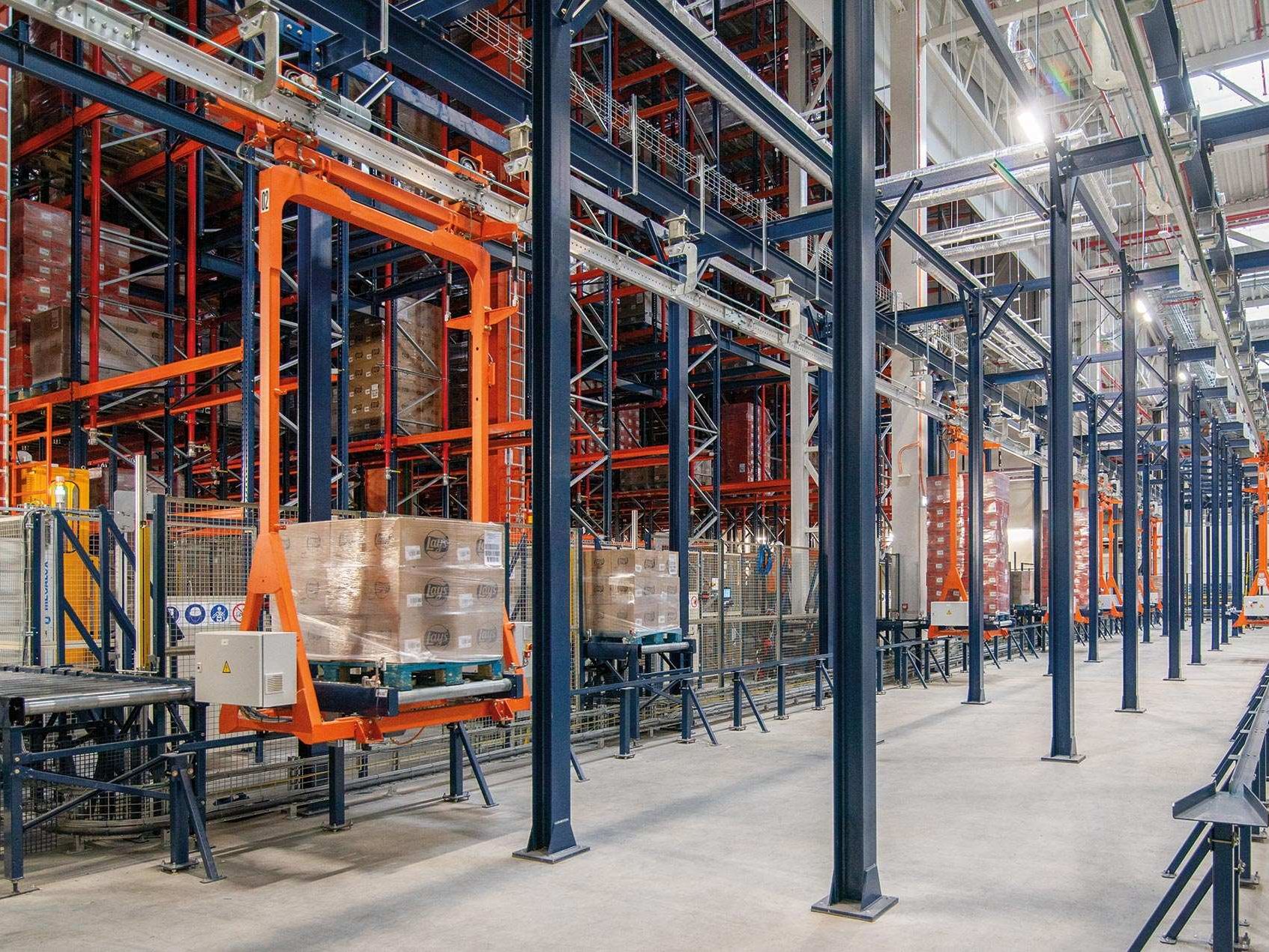 Snacks for the European market: Warehouse automation: Pepsico relies on Mecalux Snacks for the European market: Warehouse automation: Pepsico relies on Mecalux