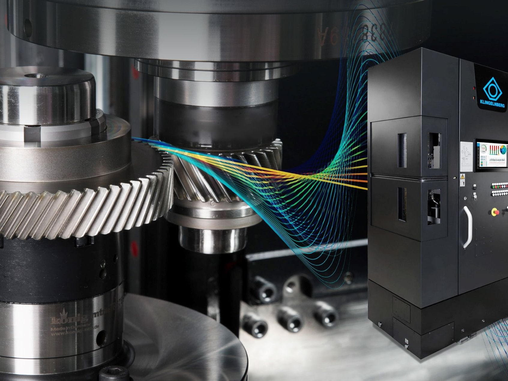 Stirnrad-Wälzprüfmaschine: Hochproduktives Wälzschleifen