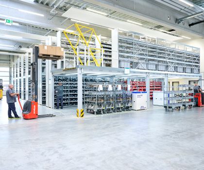 Logistik nach Lean-Standards: Motan optimiert Materialfluss mit neuer Logistikhalle