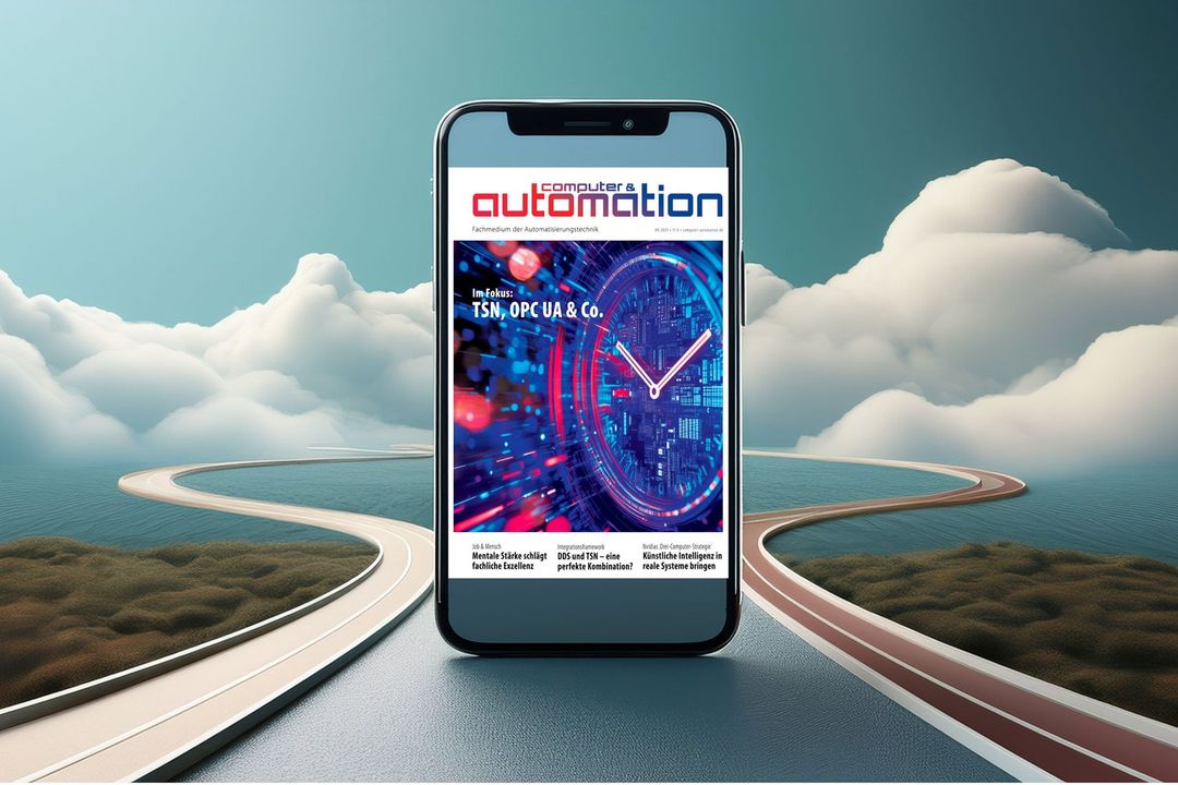 Im Fokus: TSN, OPC UA & Co.: Die Computer&Automation 09-2025 als E-Paper