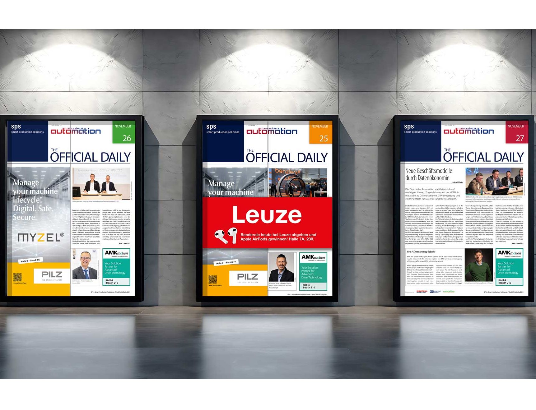 Alle E-Paper zur SPS 2025: Die SPS 2025 auf einen Blick