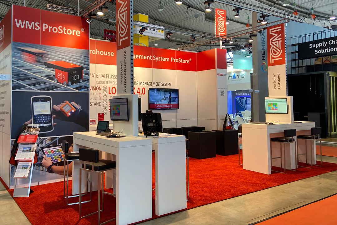 Team auf der Logimat 2026: Lagerintelligenz statt Lagerverwaltung Team auf der Logimat 2026: Lagerintelligenz statt Lagerverwaltung