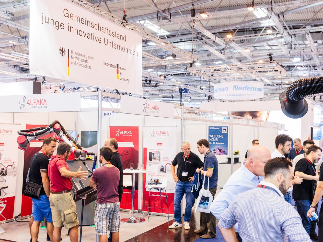 Junge Unternehmen auf der Schweißen & Schneiden 2025 Junge Unternehmen auf der Schweißen & Schneiden 2025