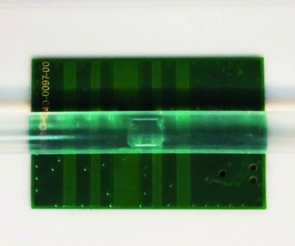 Bubble-Sensor: Luftblasen in Flüssigkeiten detektieren Bubble-Sensor: Luftblasen in Flüssigkeiten detektieren