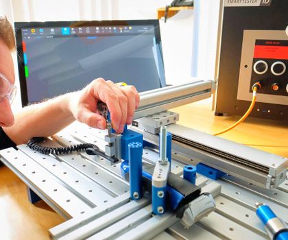 Inotec AP at the Control 2024: Product tests directly at the desk