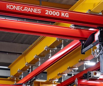 Logimat 2024: Krantechnik: Konecranes präsentiert Lösungen für den Materialumschlag Logimat 2024: Krantechnik: Konecranes präsentiert Lösungen für den Materialumschlag