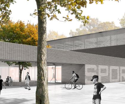 2-Feld-Sporthalle in Lotte-Wersen 2-Feld-Sporthalle in Lotte-Wersen