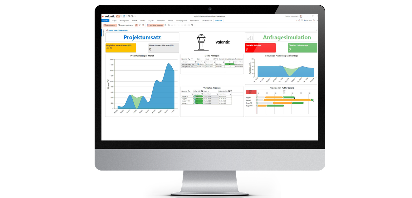 Nominiert als materialfluss Produkt des Jahres 2026: Valantic: APS-Software waySuite Nominiert als materialfluss Produkt des Jahres 2026: Valantic: APS-Software waySuite