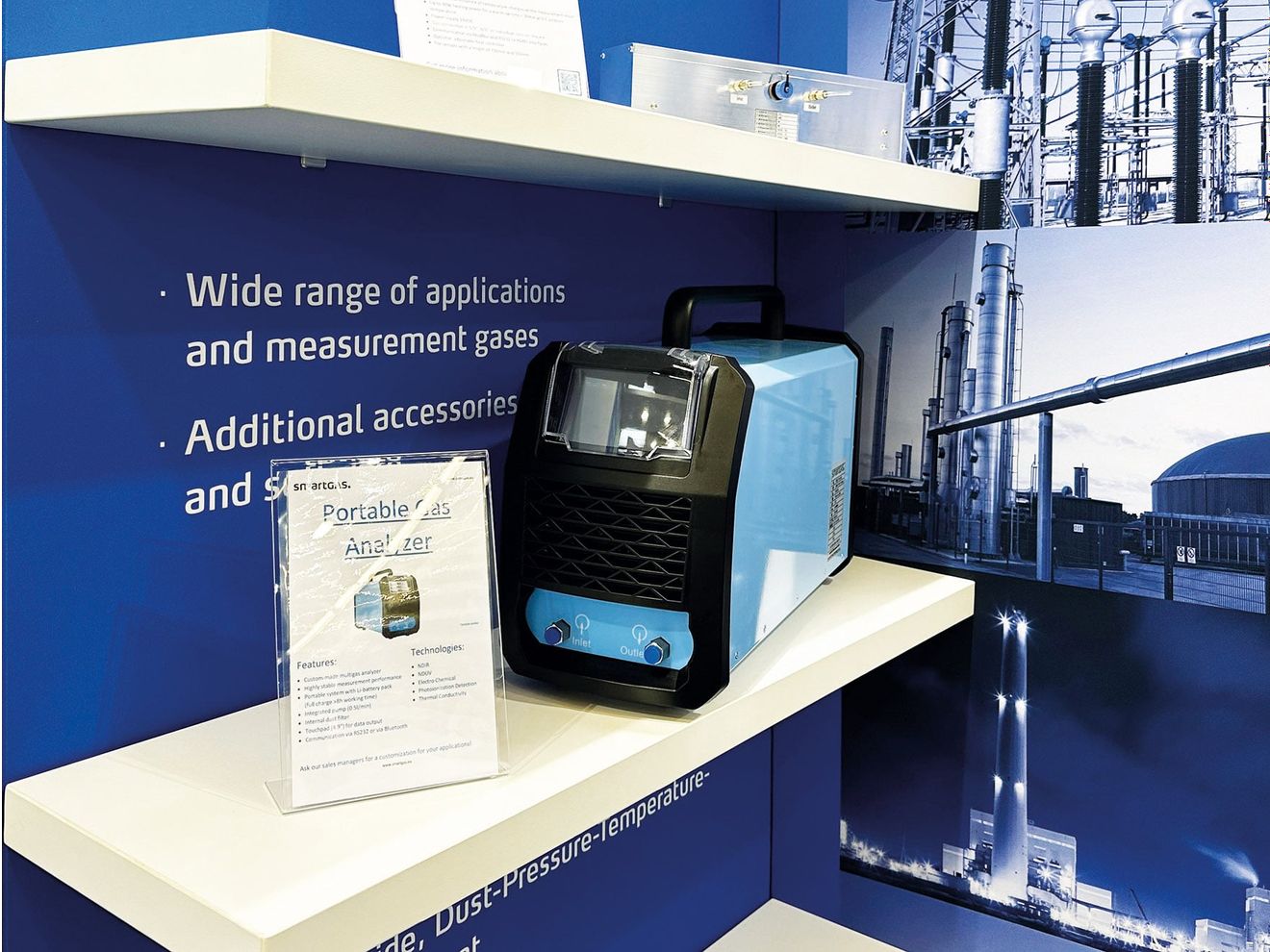 News and product updates from Smartgas: Portable gas analyzers for outdoor use News and product updates from Smartgas: Portable gas analyzers for outdoor use