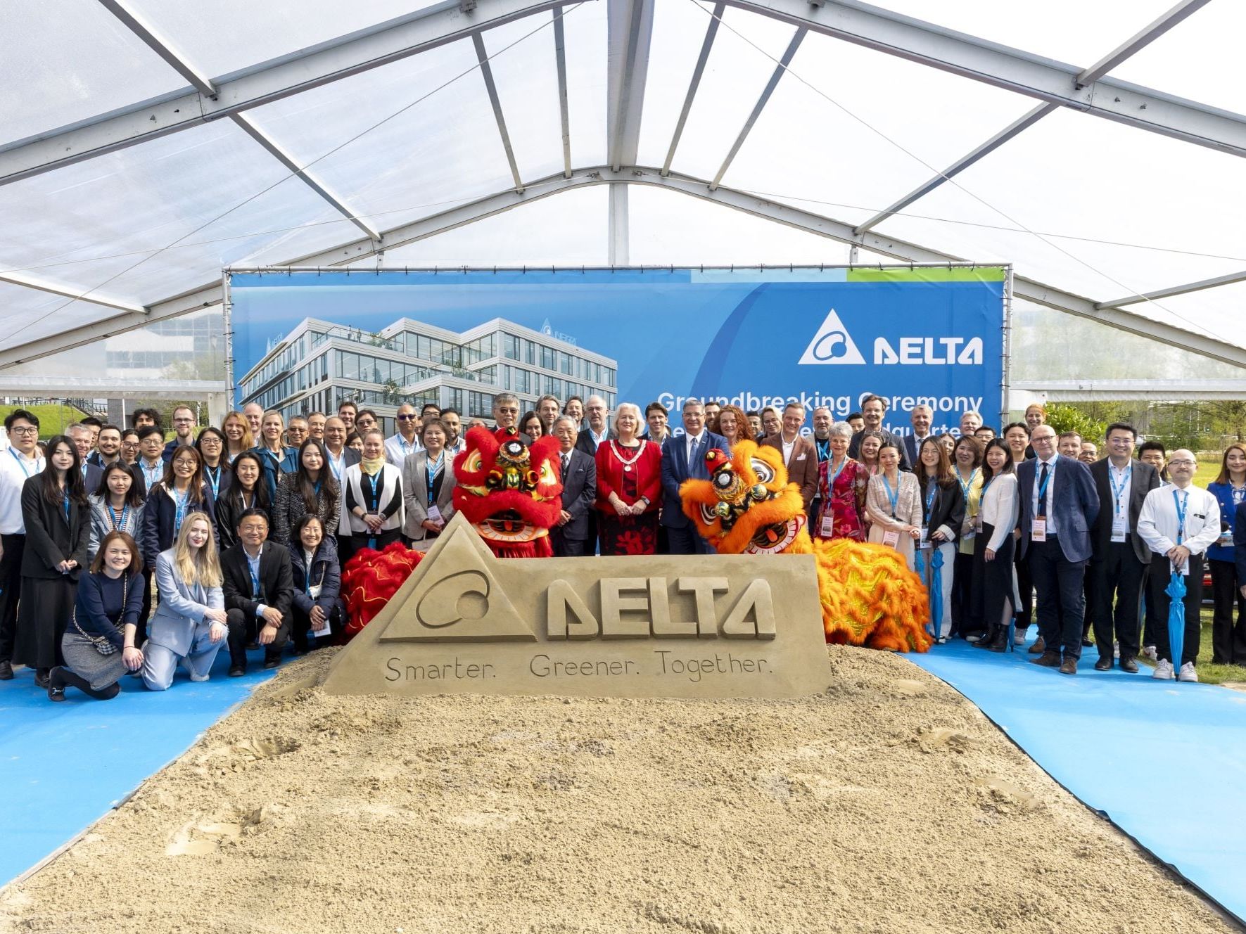 New, sustainable regional headquarters: Delta announces expansion in EMEA