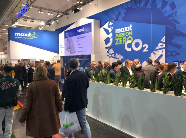 Maxit-Gruppe präsentierte CO2-optimierte Produktpalette für Boden, Wand, Fassade und Decke