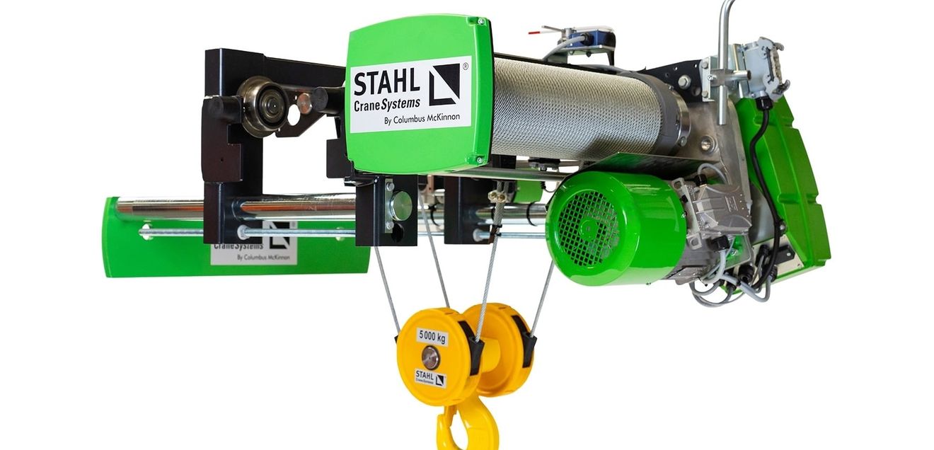 Lifting gear: Compact wire rope hoists for heavy loads Lifting gear: Compact wire rope hoists for heavy loads
