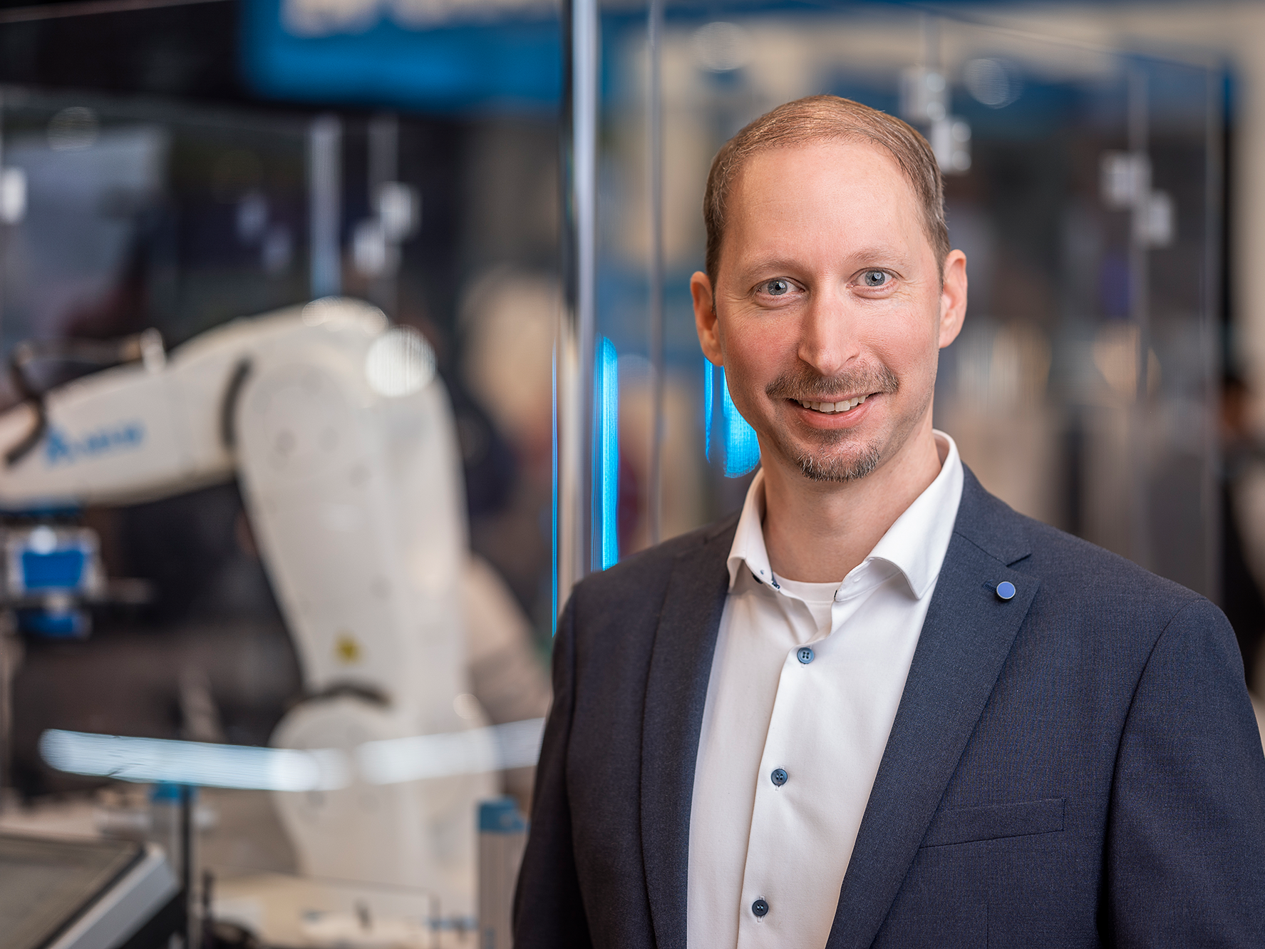 Michael Mayer-Rosa, Head of Intelligent Robot Systems (IRS) bei Delta Electronics Michael Mayer-Rosa, Head of Intelligent Robot Systems (IRS) bei Delta Electronics