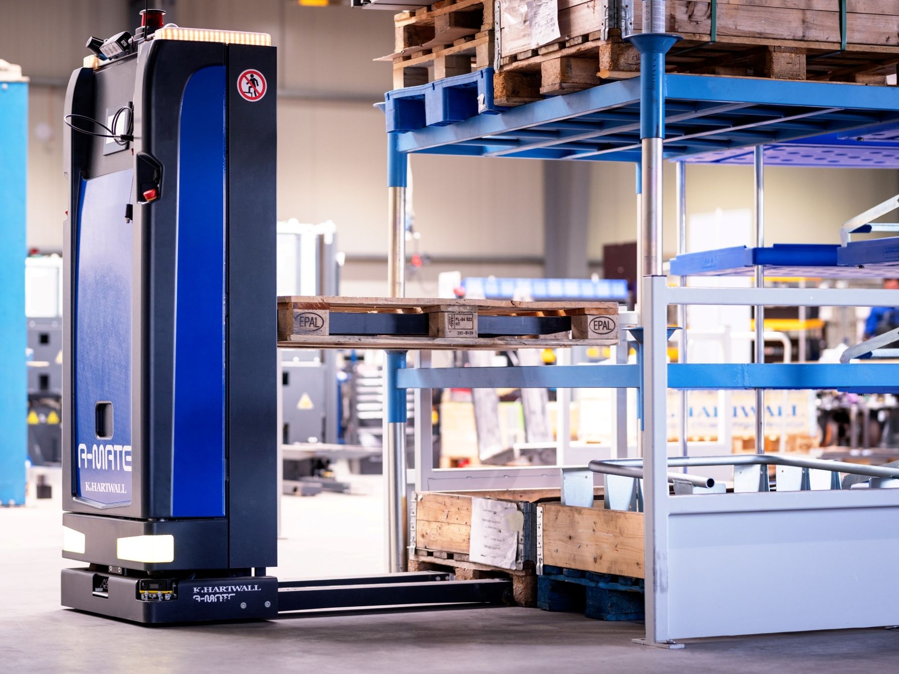 Logimat 2025: FTS A-Mate für Rollbehälter: Gabelstaplerfreie Intralogistik Logimat 2025: FTS A-Mate für Rollbehälter: Gabelstaplerfreie Intralogistik