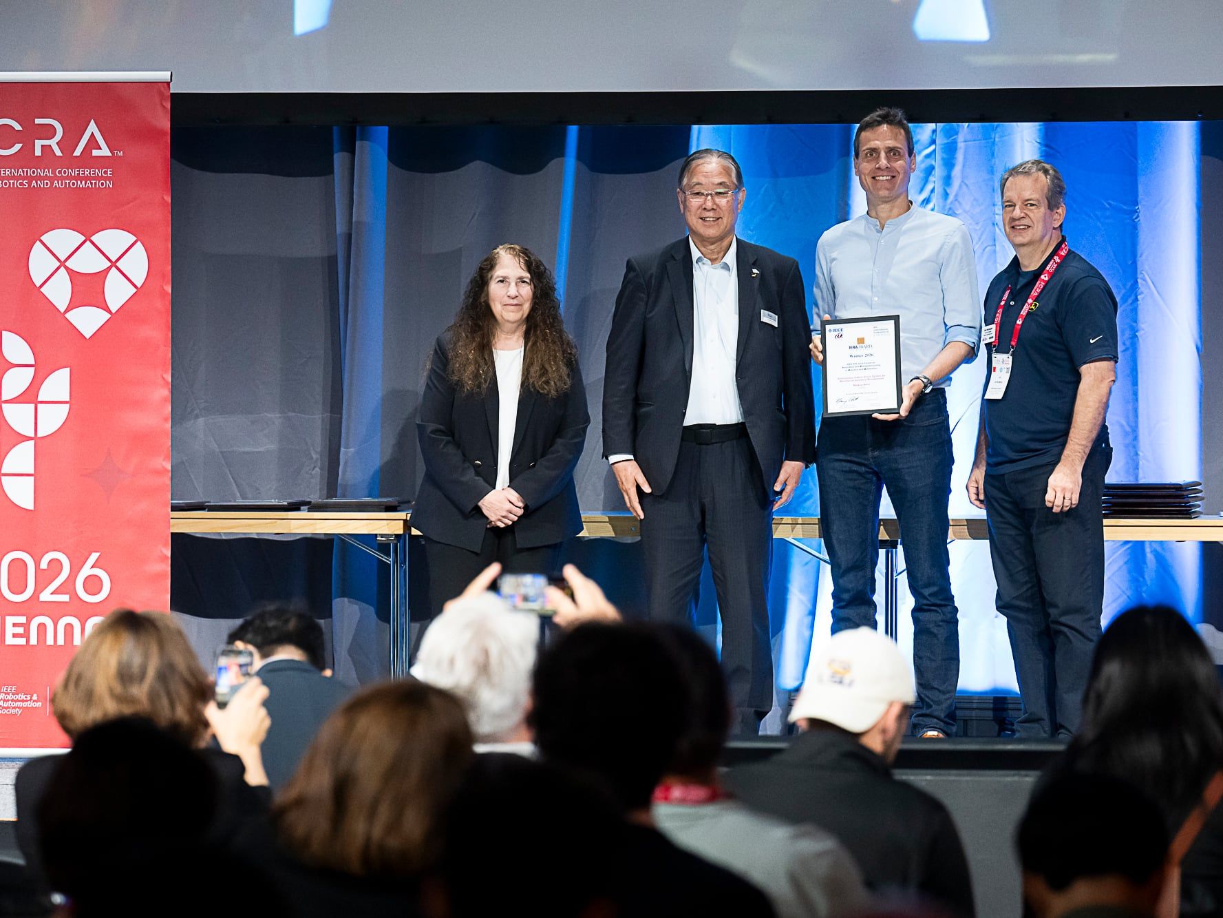 International Federation of Robotics: IERA-Award 2026 verliehen International Federation of Robotics: IERA-Award 2026 verliehen