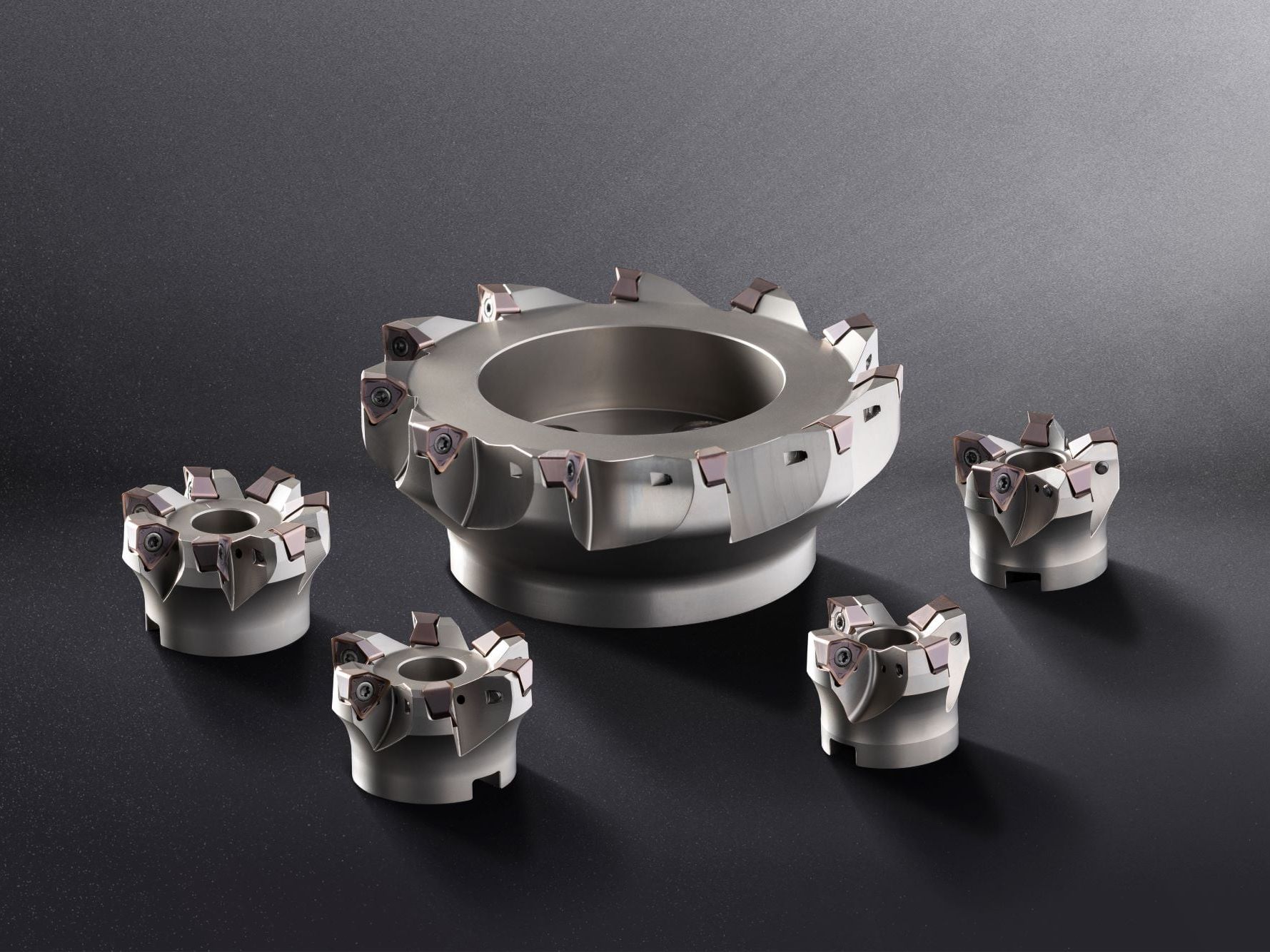 Milling system: Corner, face and plunge milling