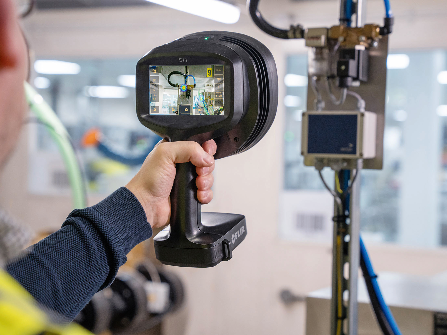 Platz 1: Flir – Akustikkamera ‚Si1-LD‘ Platz 1: Flir – Akustikkamera ‚Si1-LD‘