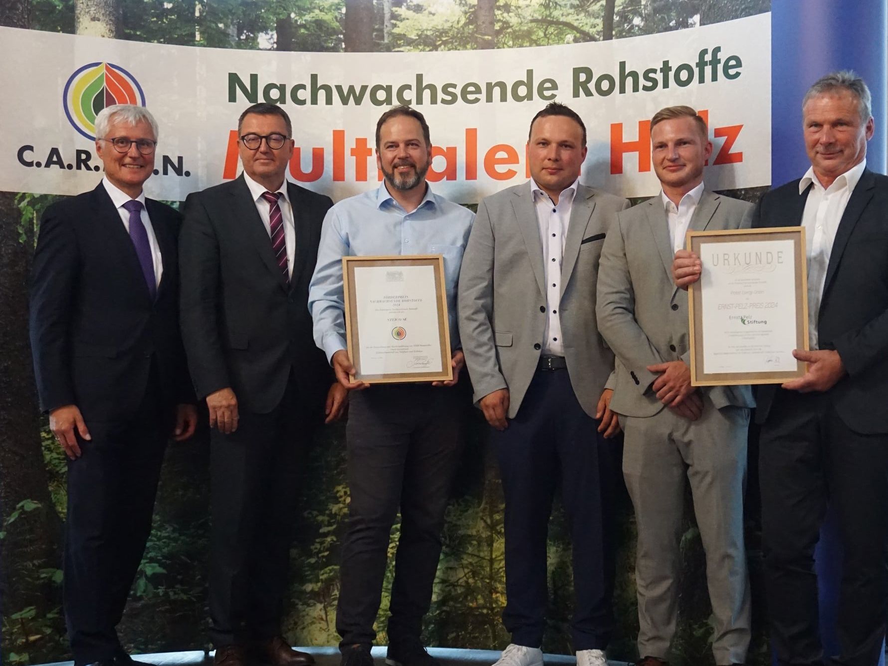 Preisverleihung Förderpreis Nachwachsende Rohstoffe