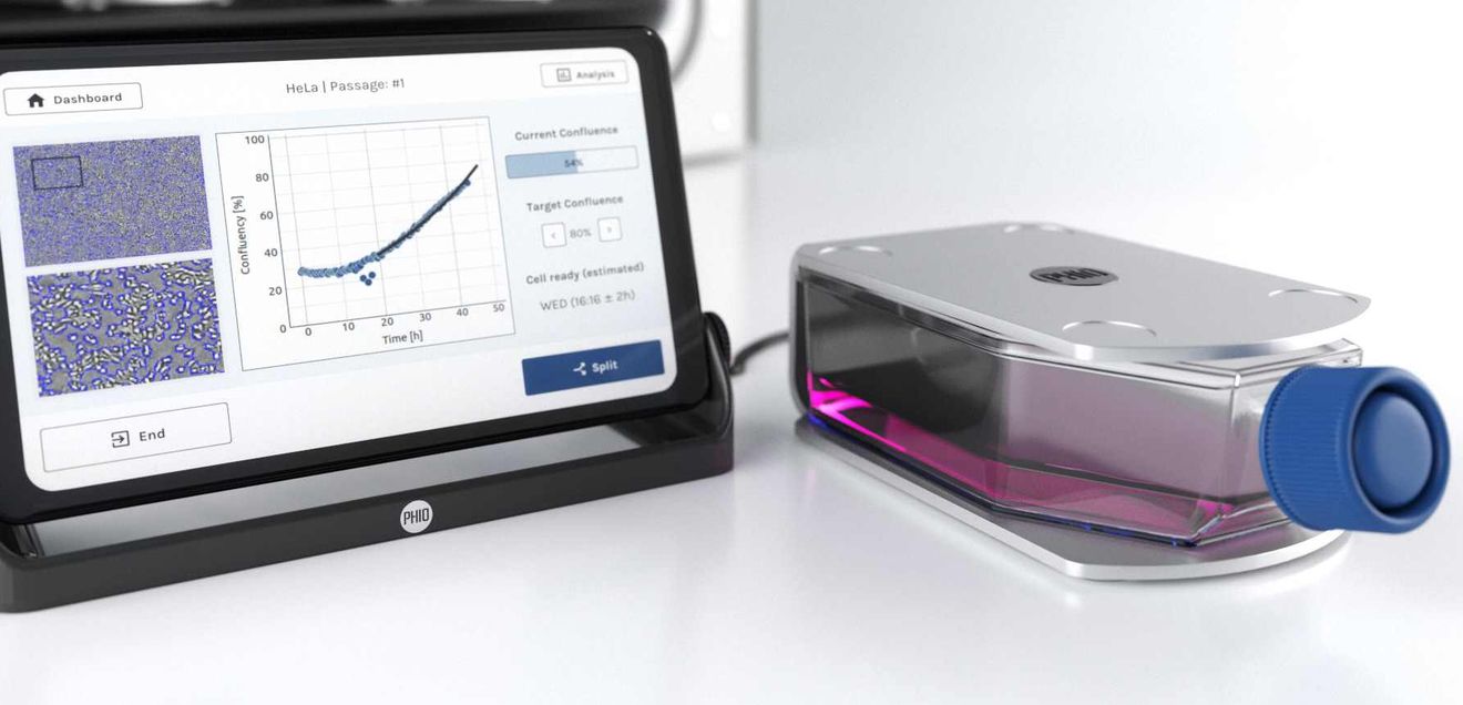 Cellwatcher mit Kontrolldisplay