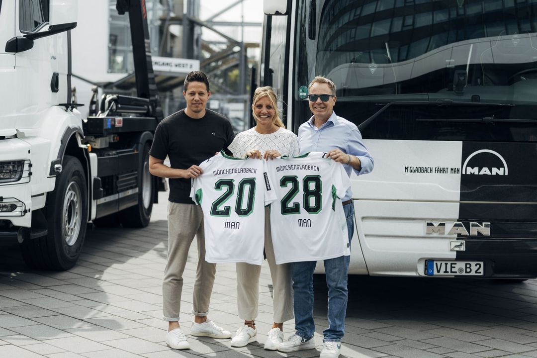 Borussia Mönchengladbach und MAN Truck & Bus verlängern Zusammenarbeit bis 2028