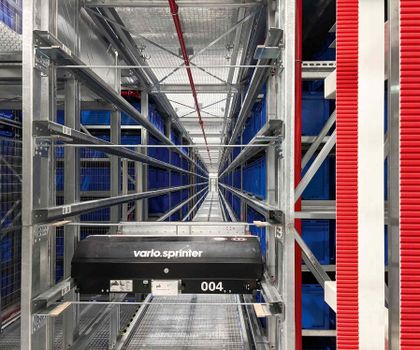 Green Logistics: Shuttle bearing with energy recovery Green Logistics: Shuttle bearing with energy recovery