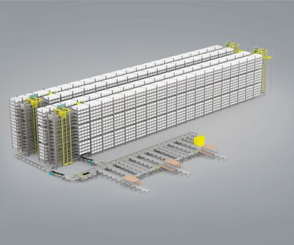 Multi-Access-Warehouse Shuttle-Lager:  Zoller automatisiert Intralogistik mit psb
