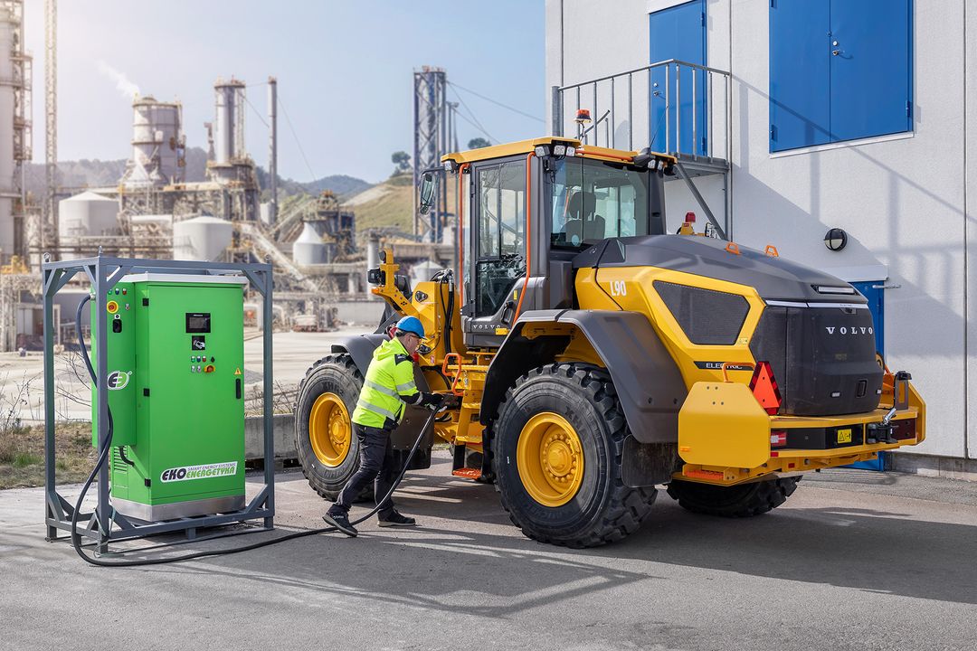 Mittelgroße Elektromaschinen Volvo CE Mittelgroße Elektromaschinen Volvo CE