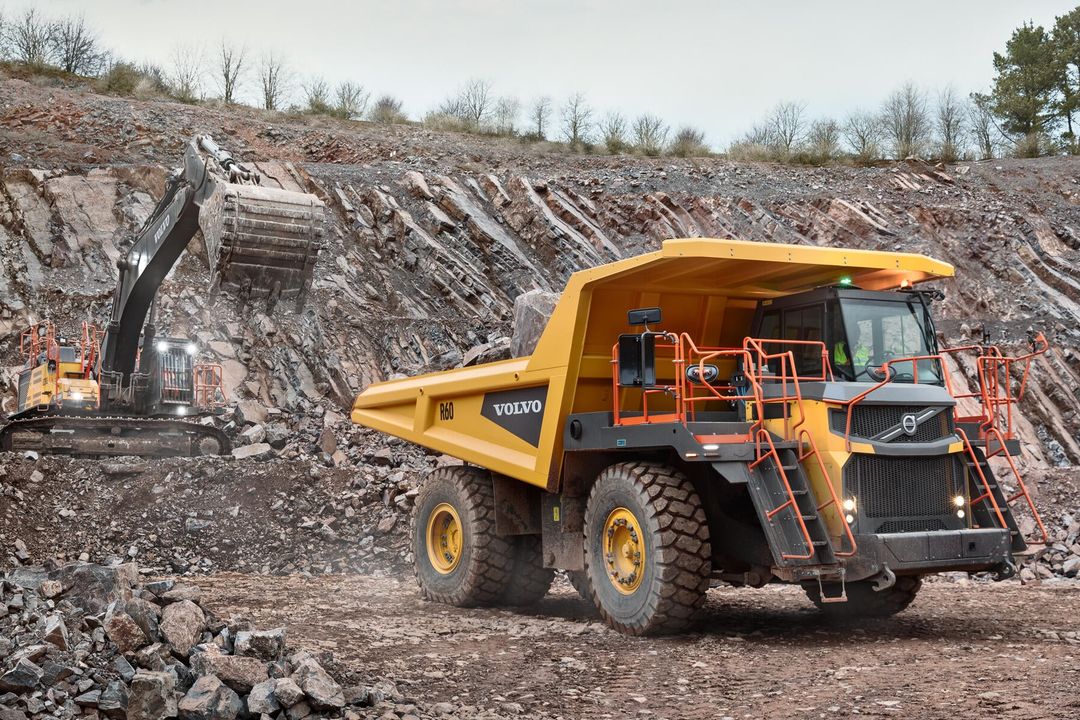 Volvo CE zeigt auf der Steinexpo 2026 Lösungen für effiziente Steinbruchprozesse