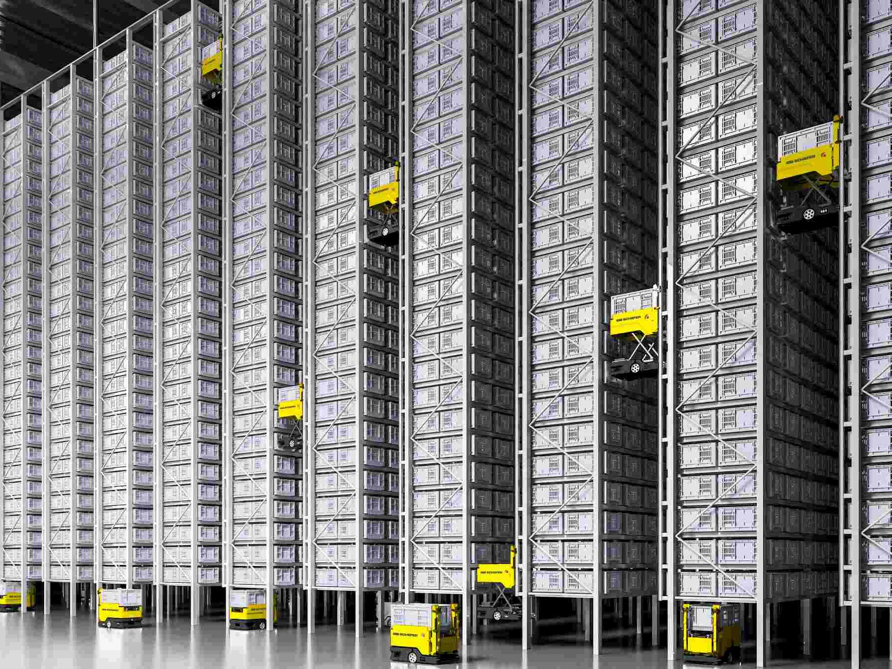 AMR: Kommissionierlager per Schwarm automatisieren