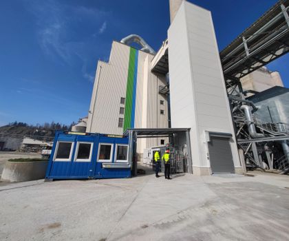 Betonbau: CO2 – Problemstoff oder Rohstoff? CO2-Rückgewinnungsanlage