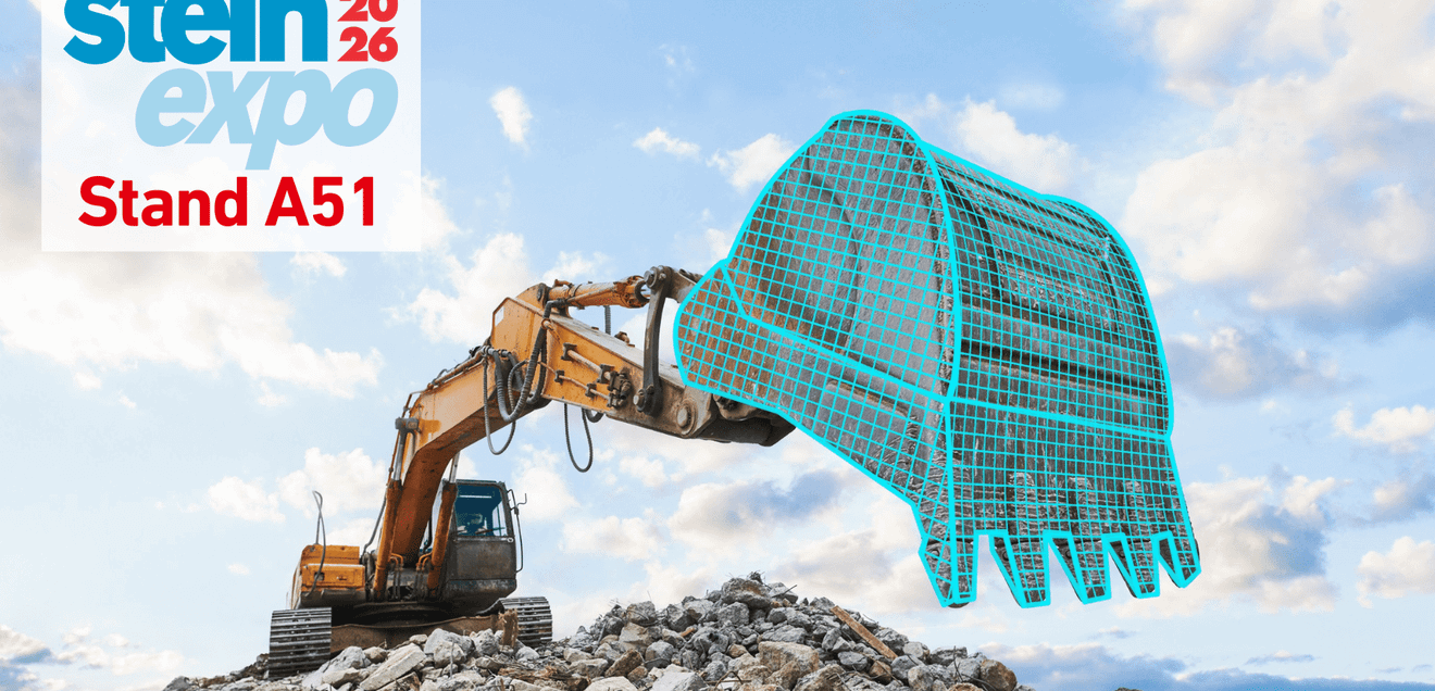 Pfreundt auf der steinexpo 2026: Neue Baggerwaage und digitale Lösungen