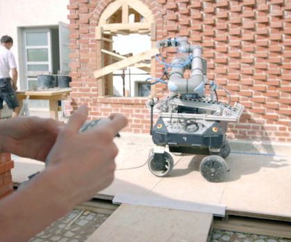 Wenn Roboter Mauern setzen: TU München formt klimaneutrales Bauen neu