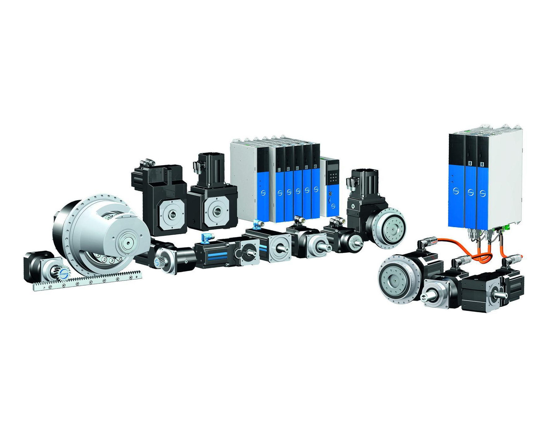Predictive Maintenance: Antriebsregler, Getriebemotoren, Kabel. v