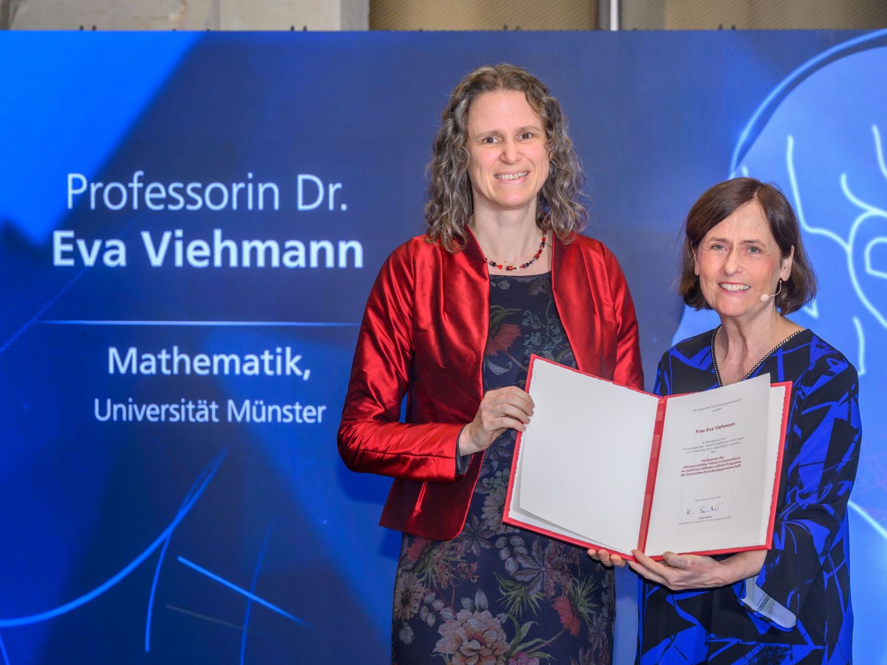 Forschungsförderung im Gottfried Wilhelm Leibniz-Programm: Leibniz-Preise 2024 Preisverleihung an Prof. Dr. Eva Viehmann