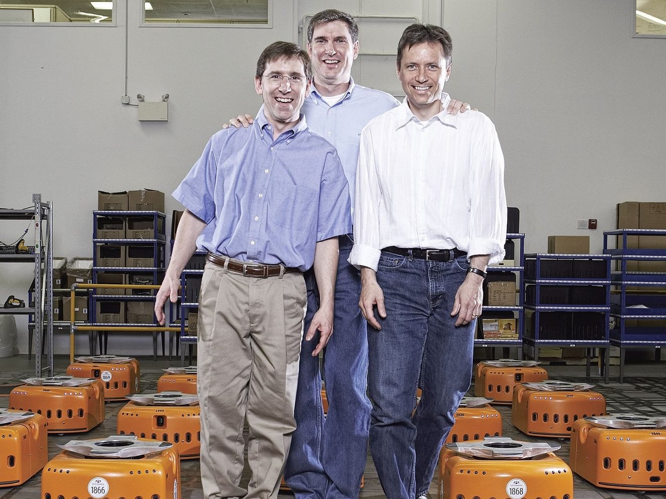 Award: Logistics Hall of Fame: Erfinder des Mobile Robotic Fulfillment Systems werden ausgezeichnet Award: Logistics Hall of Fame: Erfinder des Mobile Robotic Fulfillment Systems werden ausgezeichnet