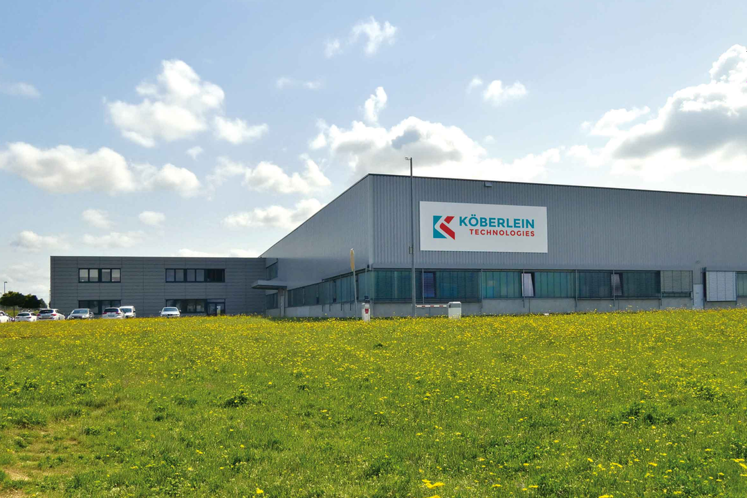 Köberlein & Seigert firmiert künftig als Köberlein Technologies - Neue Unternehmensstruktur trennt Zuführtechnik und Automatisierung. Hier das Firmengebäude.