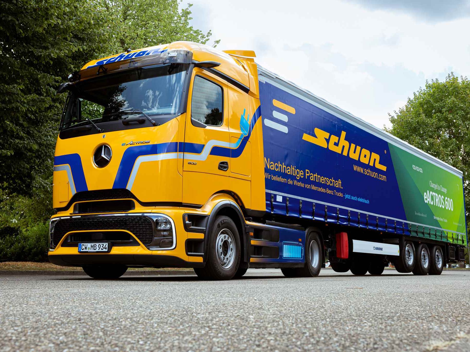 Over 60 new trucks: Schuon relies on a sustainable fleet
