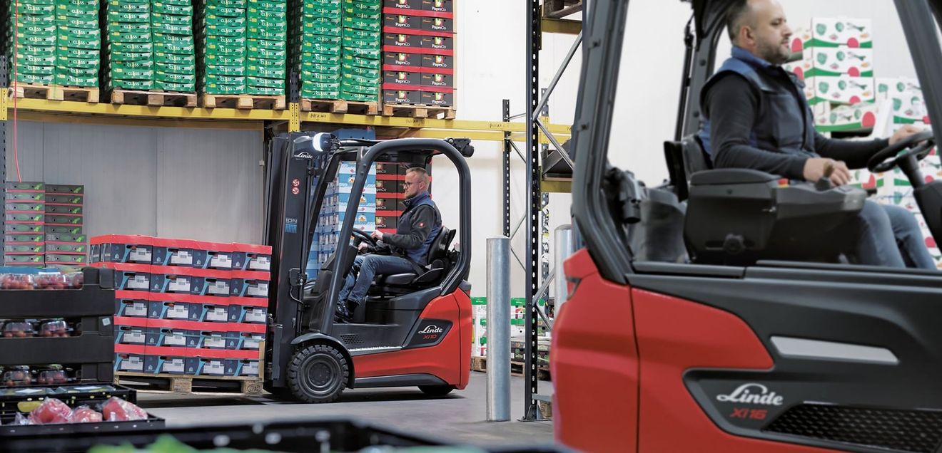 Forklift truck: Linde MH launches new electric counterbalance trucks