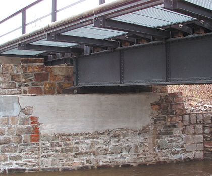 Eine Baustelle, auf der Silikal zum Einsatz kommt