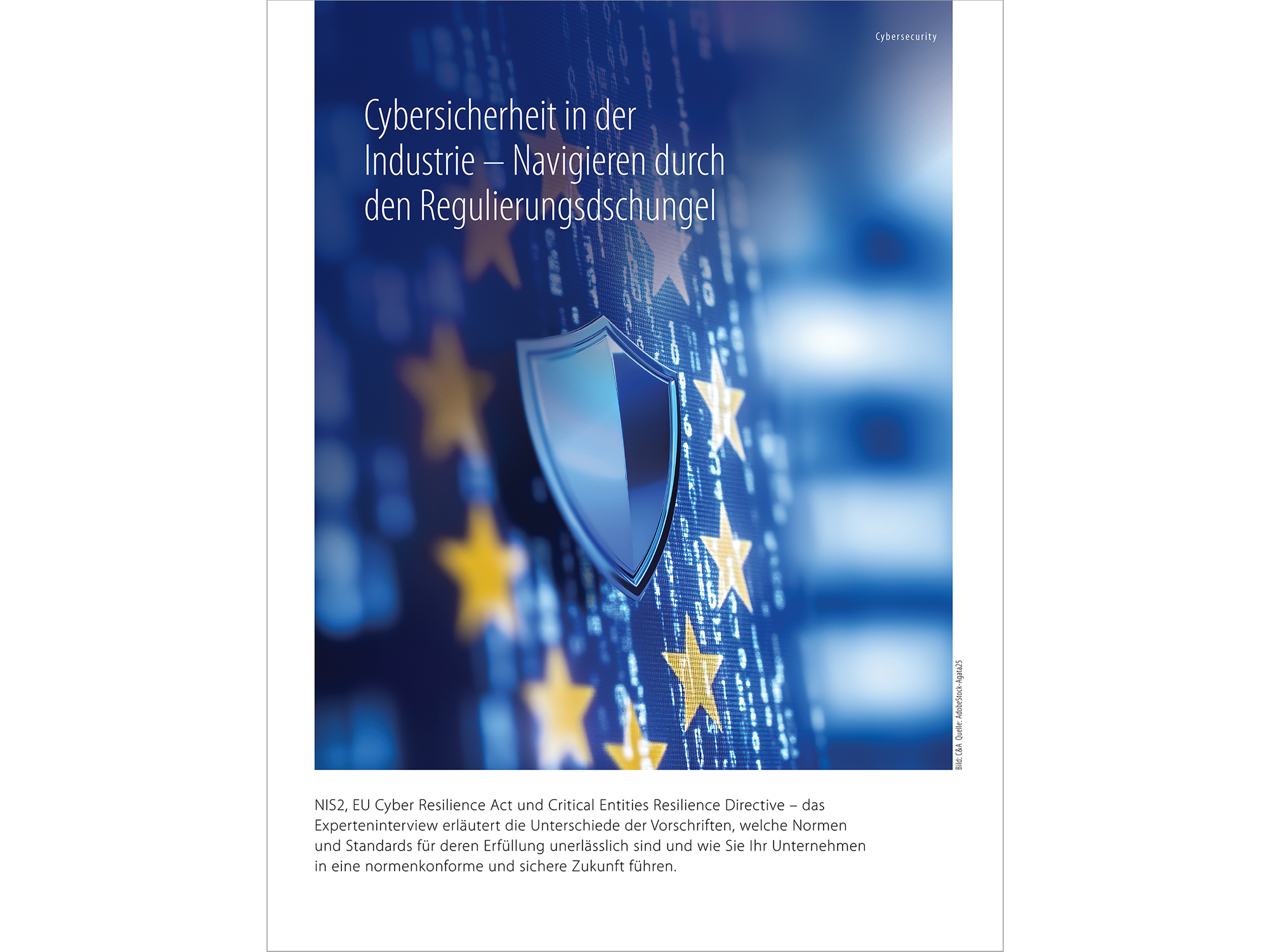 Experten-Insights: Cybersicherheit in der Industrie – Navigieren durch den Regulierungsdschungel Experten-Insights: Cybersicherheit in der Industrie – Navigieren durch den Regulierungsdschungel