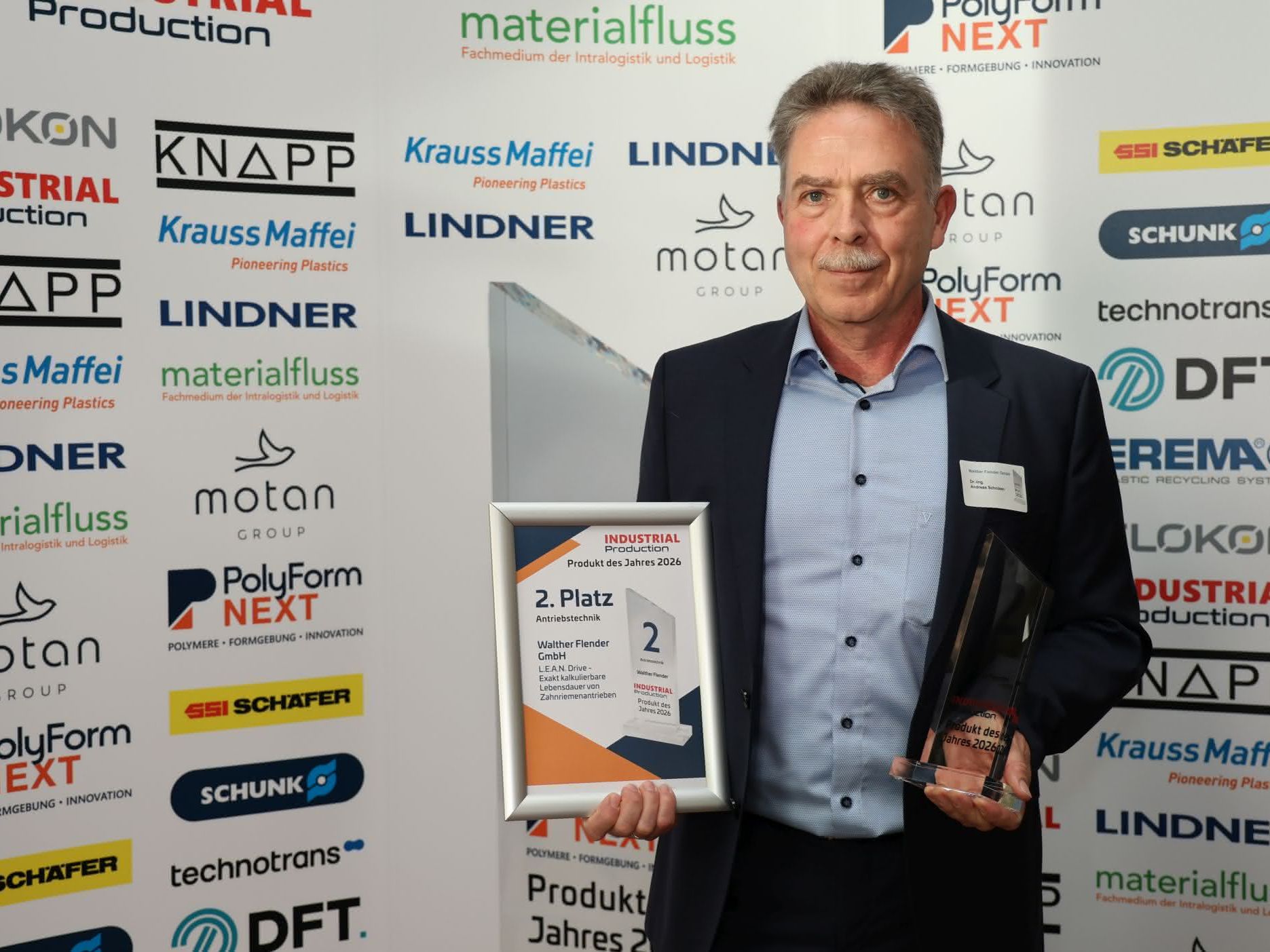 Produkte des Jahres 2026: Kategorie Antriebstechnik_Dr. Ing. Andreas Scholzen, Walther Flender GmbH Dr. Ing. Andreas Scholzen, Walther Flender GmbH