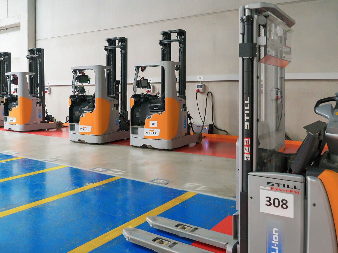 Forklift truck: Mahle relies on lithium-ion technology Forklift truck: Mahle relies on lithium-ion technology