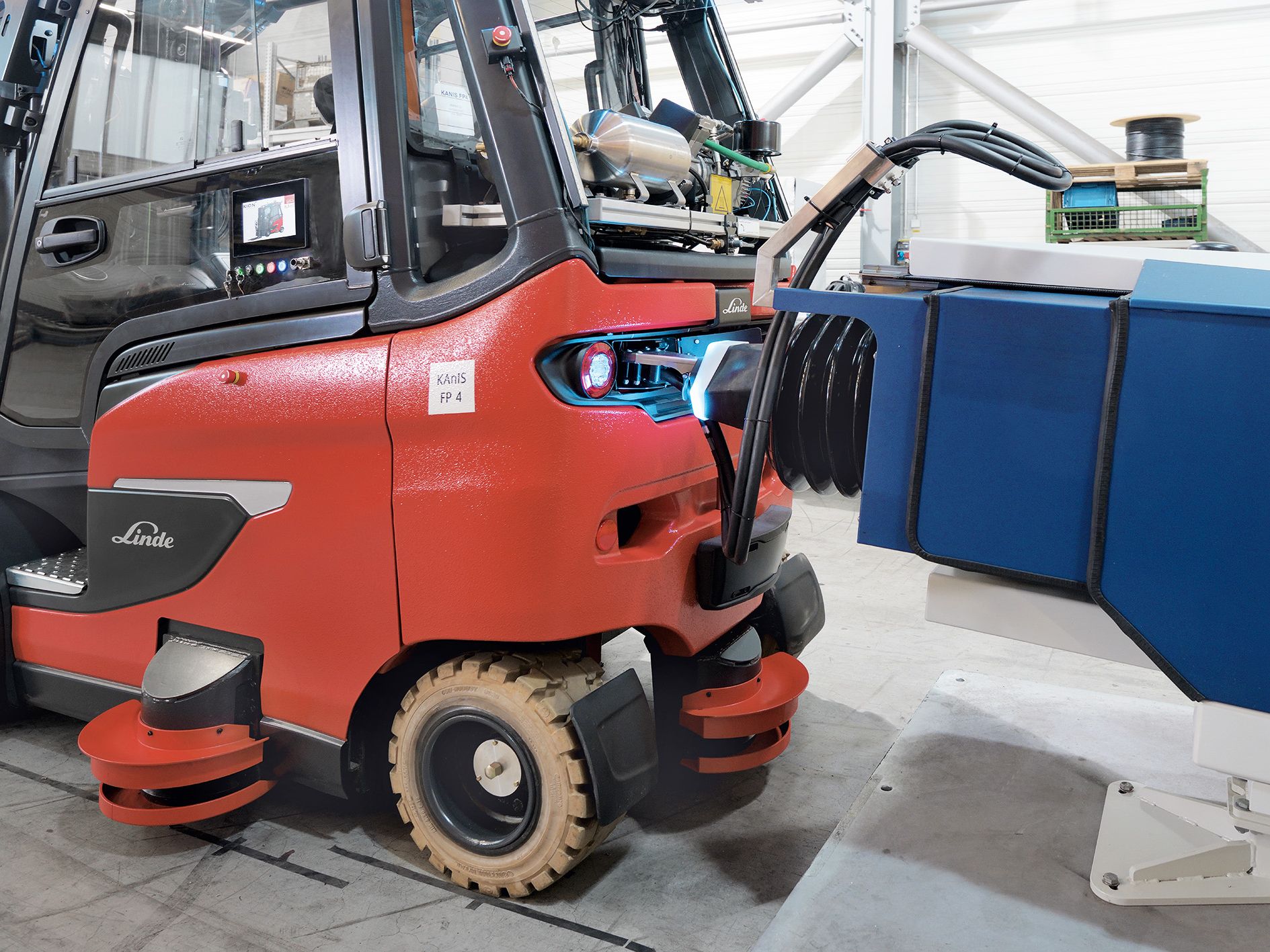 Autonomous outdoor stacker