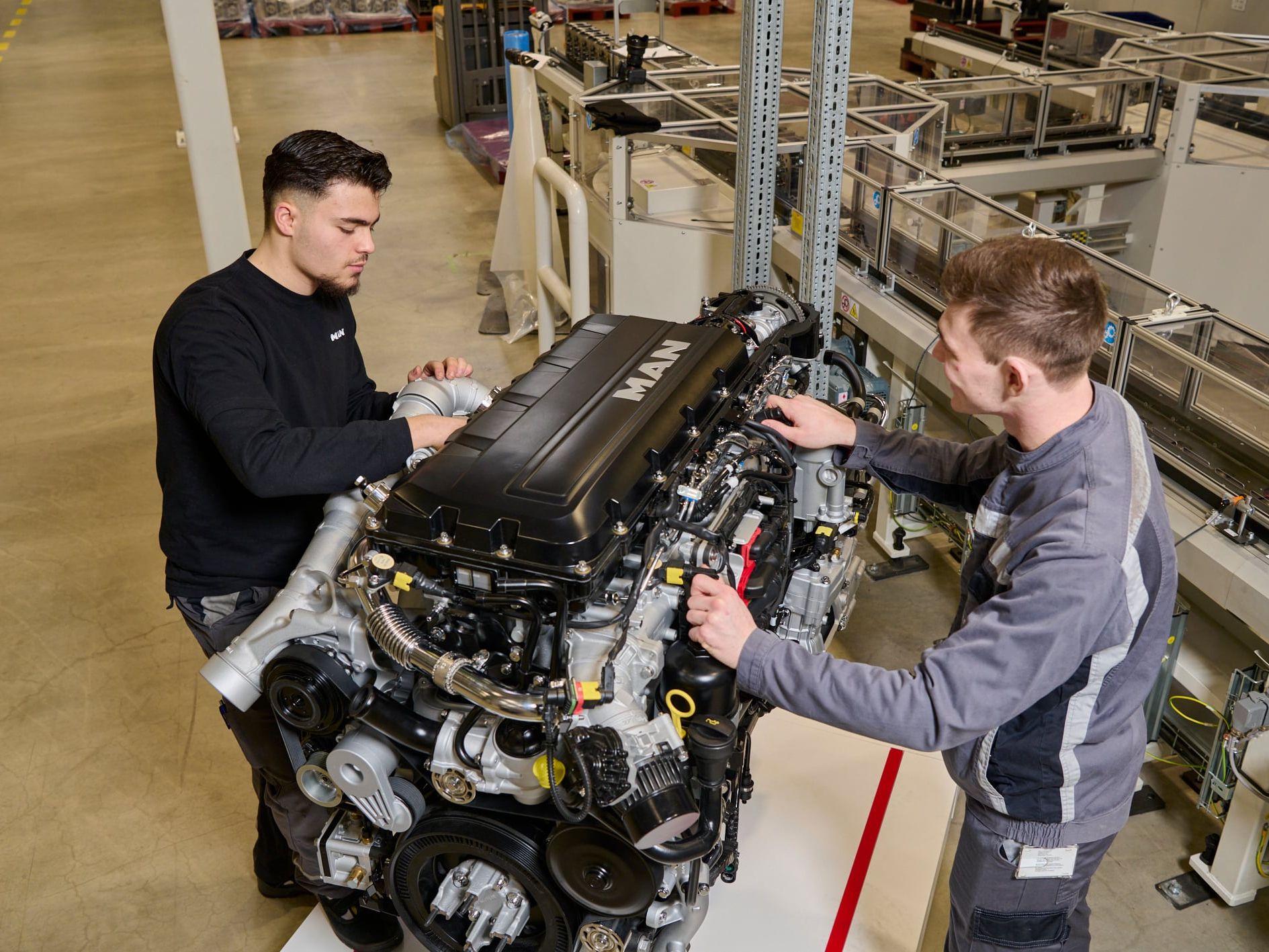MAN Truck mit letzter Diesel-Generation in Nürnberg