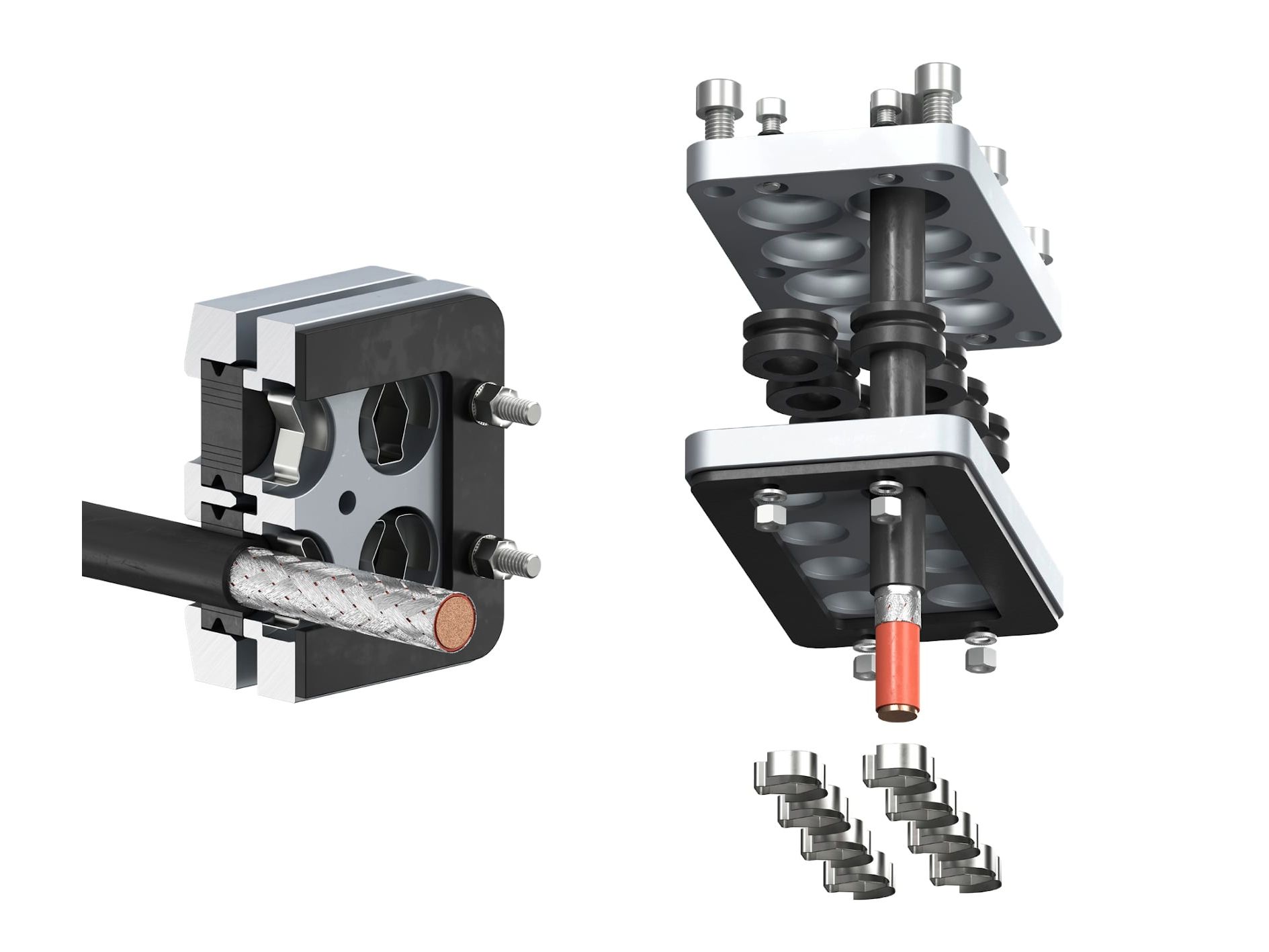 Agro: New EMC multiple feedthrough