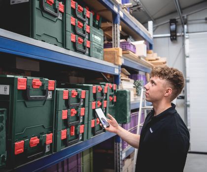 Metabo Tracker im Einsatz